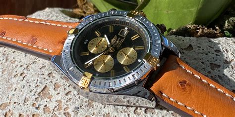 replica breitling leather watch straps|aftermarket breitling straps.